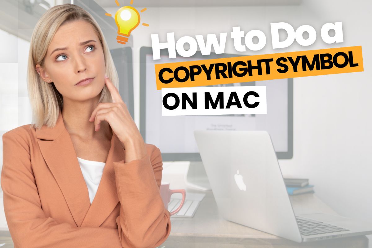 How to Do a Copyright Symbol on a Mac