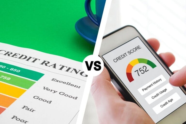 Credit Rating vs. Credit Score