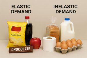 elastic vs inelastic demand